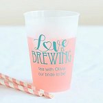 Bachelorette Party - Personalized Frosted Plastic Cups