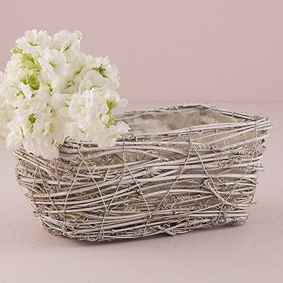 Wedding Candy Buffet Wicker Basket