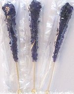 Wedding Candy Buffet Purple Grape Rock Sugar Sticks