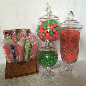 Wedding Candy Buffet Apothecary Glass Jars