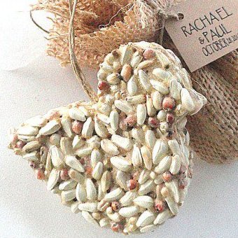 Eco-Friendly Wedding Favours - Bird Seed Party Favours