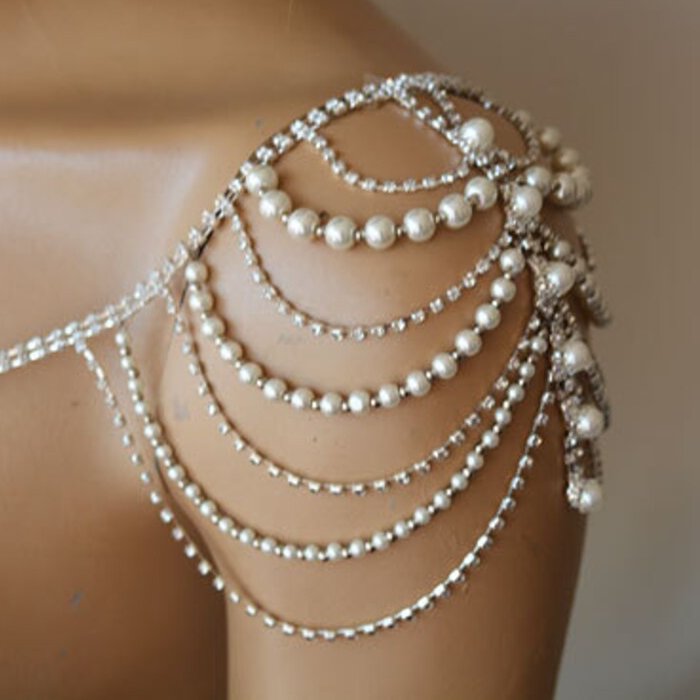 Wedding Jewelry Shoulder Necklace
