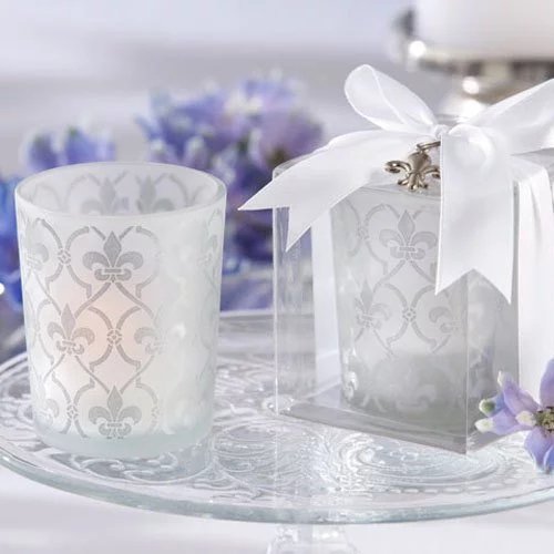 Votive Candle and Tealight Holder Wedding Favours