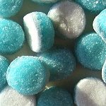 Wedding Candy Buffet Blue Raspberry Gummy Tarts