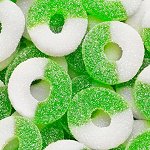 Wedding Candy Buffet Green Apple Gummy Rings