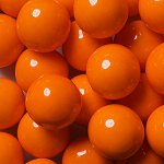 Wedding Candy Buffet Orange Gumballs