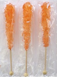 Wedding Candy Buffet Orange Rock Sugar Sticks