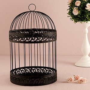 Wedding Reception Classic Round Birdcage Centrepieces