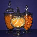 Wedding Candy Buffet Orange Colour Candy