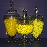 Wedding Candy Buffet Yellow Gold Colour Candy