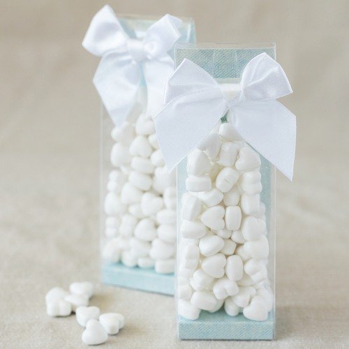 Wedding Favour Clear Tall Boxes