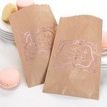 Wedding Favour Personalized Foil Treat Bags