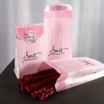 Wedding Favour Pinstripe Goodie Bags