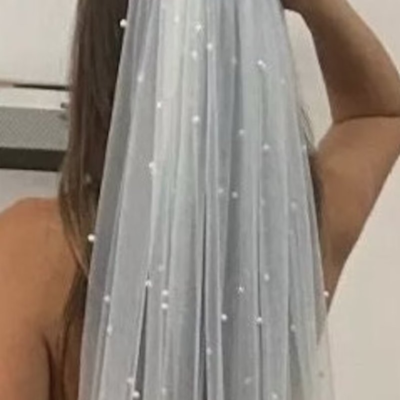 Pearl Wedding Veil