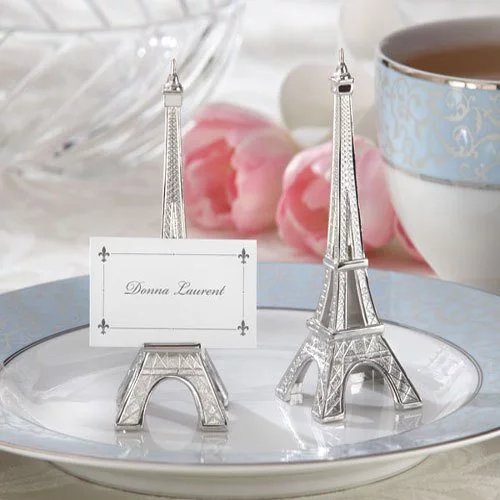 wedding Reception Eiffel Tower Place Card Holders