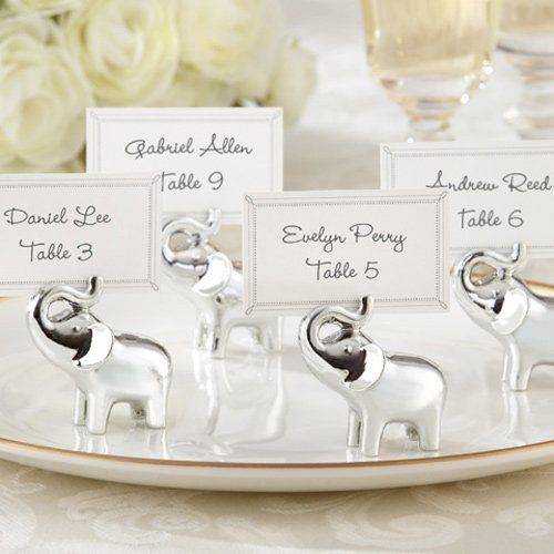 wedding Reception Lucky Elephant Place Card Holders