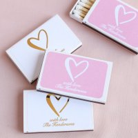 Wedding Reception Personalized Matchbooks