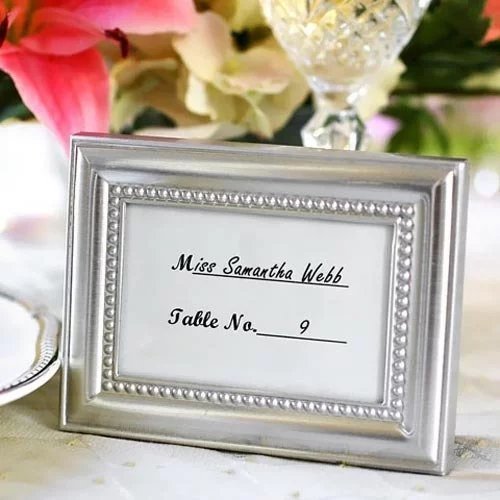 wedding Reception Picture Frames Place Card Holders
