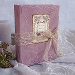 Romantic Vintage Personalized Guest Book