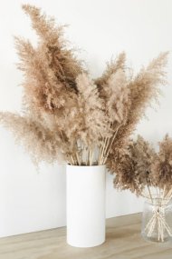 Tall Dried Natural Pampas Grass Bohemian Wedding Decor