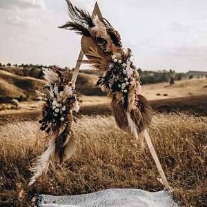 Triangle Wood Wedding Arch Frame