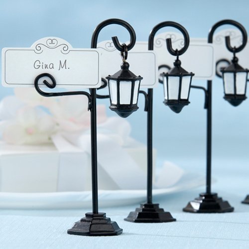 wedding Reception Vintage Street Lamp Place Card Holders