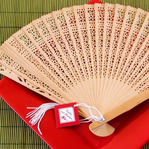 Wedding Reception Asian Sandalwood Fans