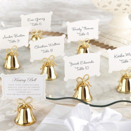 wedding Reception Wedding Bell Place Card Holders