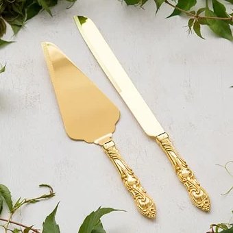 Wedding Connexion Reception Cake Accessories Wedding Cake Rose Gold Serving Set