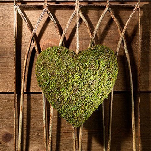 Wedding Reception Decor Hanging Moss Heart Decoration