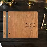 Wooden Wedding Guest Books